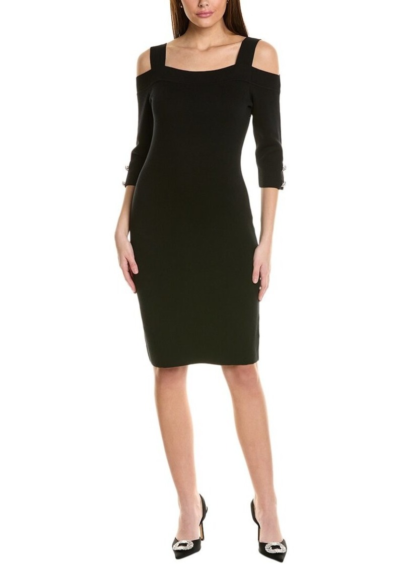 St. John Stretch Sheath Dress