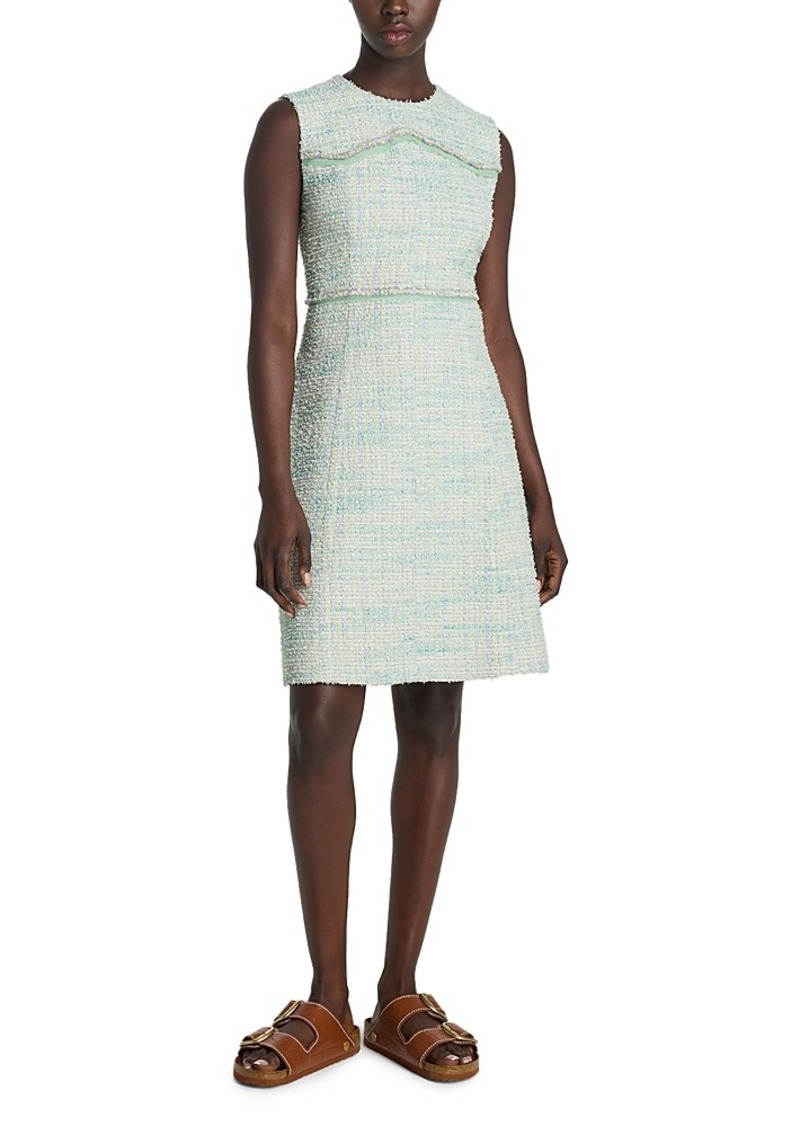 St. John Textured Tweed Dress