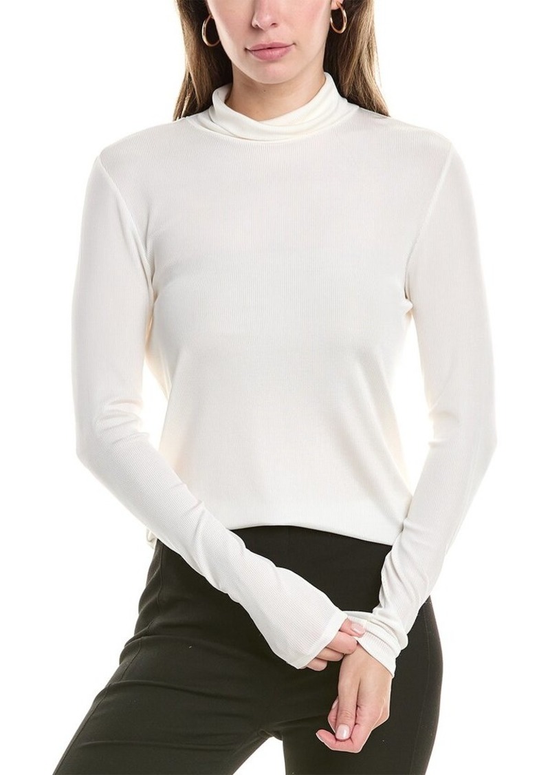 St. John Turtleneck Stretch Top