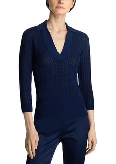 St. John V Neck Sweater