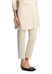 St. John Stretch Crepe Suiting Pants