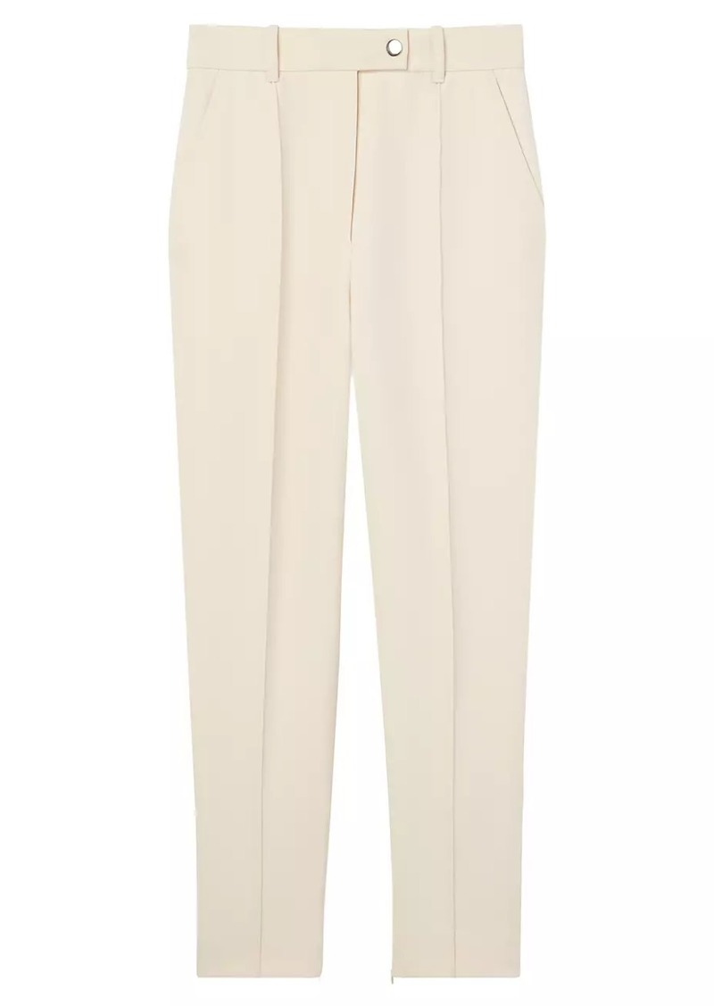 St. John Stretch Crepe Suiting Pants