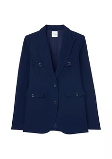 St. John Textured Crêpe Jacket