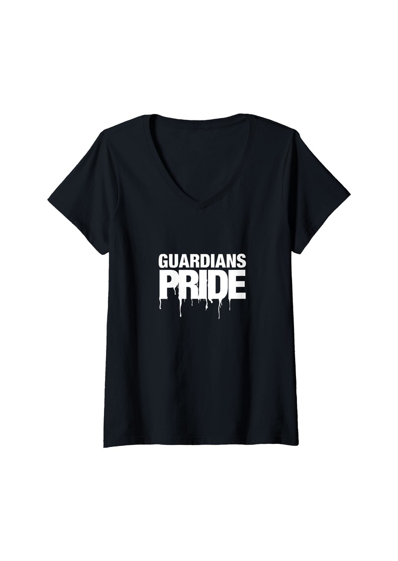 Womens Guardians St. John Paul II Catholic PRIDE V-Neck T-Shirt