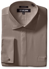 STACY ADAMS Men's 39000 Solid Dress Shirt  17.5" Neck 34-35" Sleeve