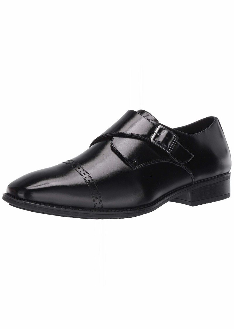 Stacy Adams Men's Armond Cap Toe Monk Strap Loafer  8.5 wide US