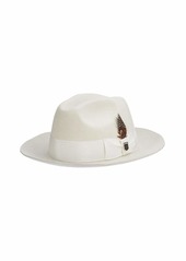 STACY ADAMS Men's Cannery Row Wool Felt Fedora Hat
