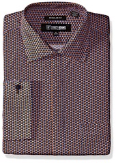 STACY ADAMS Men's  Color Plaid Classic Fit Dress Shirt 15" Neck 34-35" Sleeve