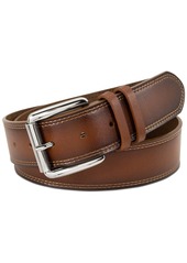 Stacy Adams Men's Dylan Casual Leather Belt - Navy