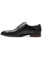 Stacy Adams Men's Karson Wingtip Double-Monk Strap Dress Shoe - Black