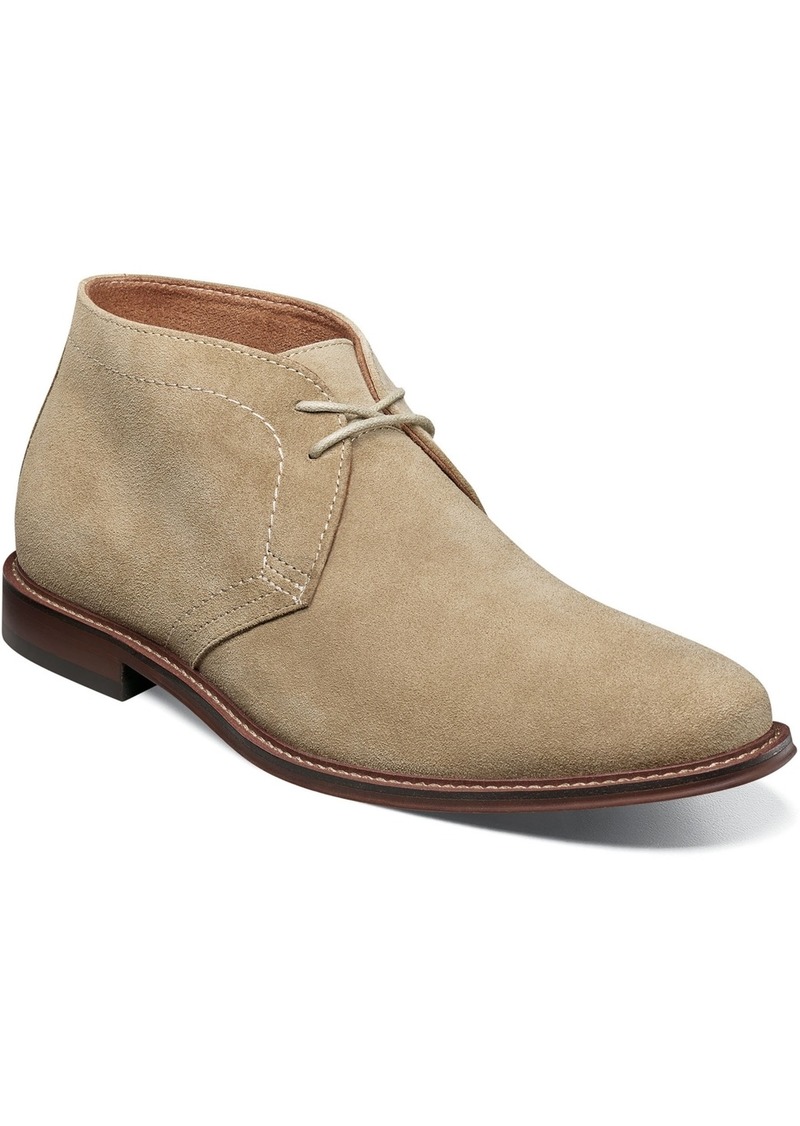 Stacy Adams Men's Martfield Plain Toe Chukka Boots - Sand