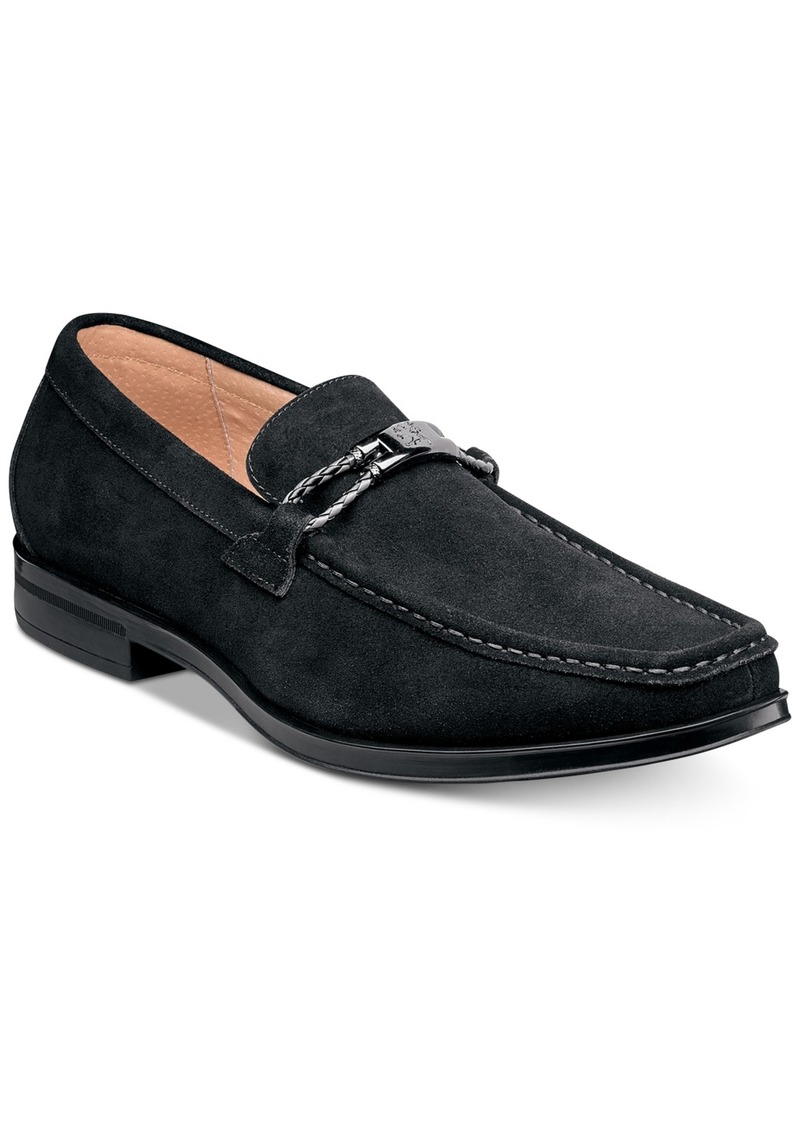 Stacy Adams Men's Neville Moc-Toe Slip-On Loafers - Black