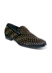 Stacy Adams Men's Sabert Spike Studded Slip On Loafer