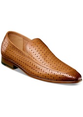 Stacy Adams Men's Winden Perforated Slip-On Loafers - Natural