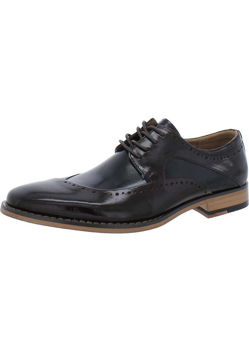 Stacy Adams Tammany Mens Leather Brogue Oxfords