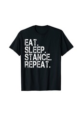 Eat Sleep Stance Repeat JDM Euro Classic Show Cars T-Shirt