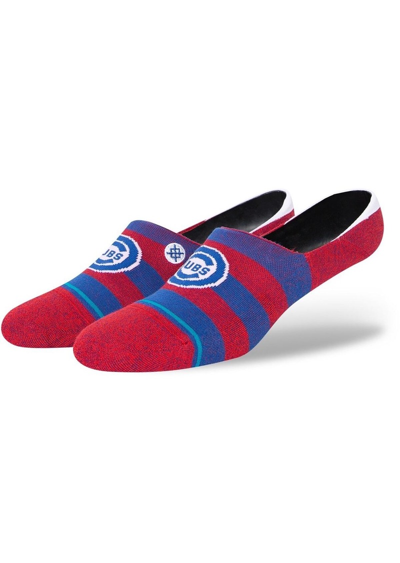 Men's and Women's Stance Chicago Cubs Twist No-Show Socks - Blue, Red