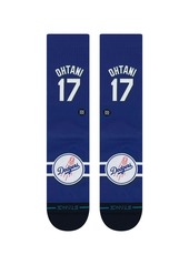 Men's and Women's Stance Shohei Ohtani Los Angeles Dodgers Jersey Crew Socks - Blue