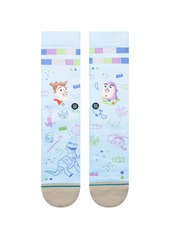 Men's and Women's StanceÂ Toy Story FreshTek Crew Socks - Blue