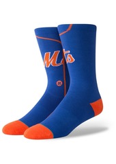 Stance Men's Blue New York Mets Alternate Jersey Socks