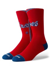 Men's Stance Atlanta Braves Crew Socks