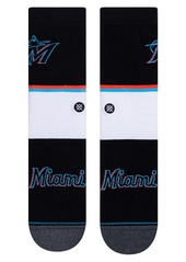 Men's Stance Miami Marlins Crew Socks
