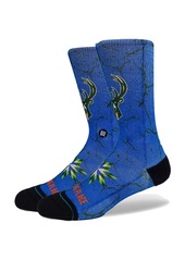 Men's Stance Milwaukee Bucks 2022/23 City Edition 2.0 Crew Socks - Blue