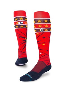 Men's Stance Red Mlb 2022 4th of July Over the Calf Socks - Red