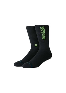 Stance Anthem A$ap Ferg Crew Black/Neon Green Socks M556D19AFE-BLK