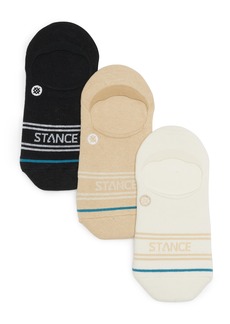 Stance Basic No-Show Socks - Pack of 3 in Cream at Nordstrom Rack