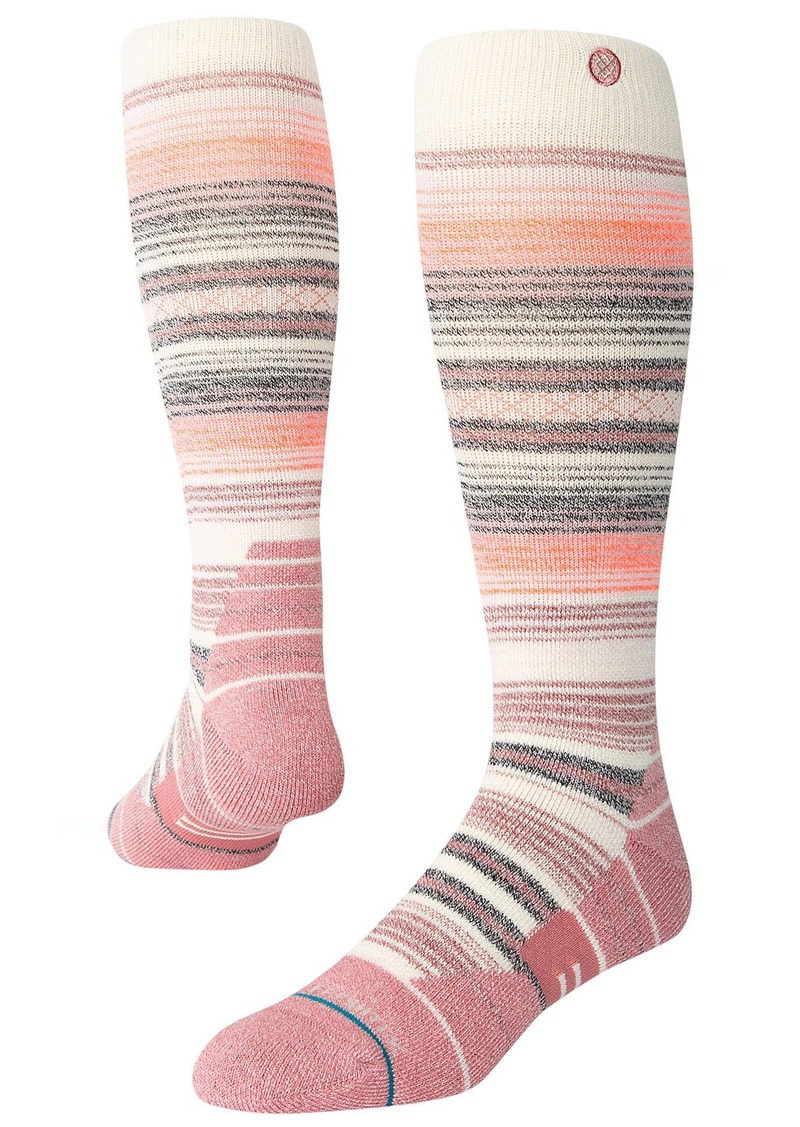 Stance Curren Snow Sock, Men's, Medium, Pink