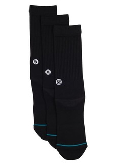 Stance Icon 3-Pack Crew Socks