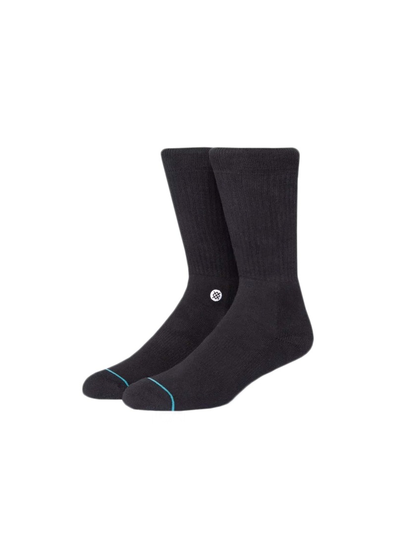 Stance Icon Classic Crew Black/White Socks M311D14ICO-BLW