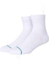 Stance Icon Quarter Socks 3 Pack, Men's, Medium, Black