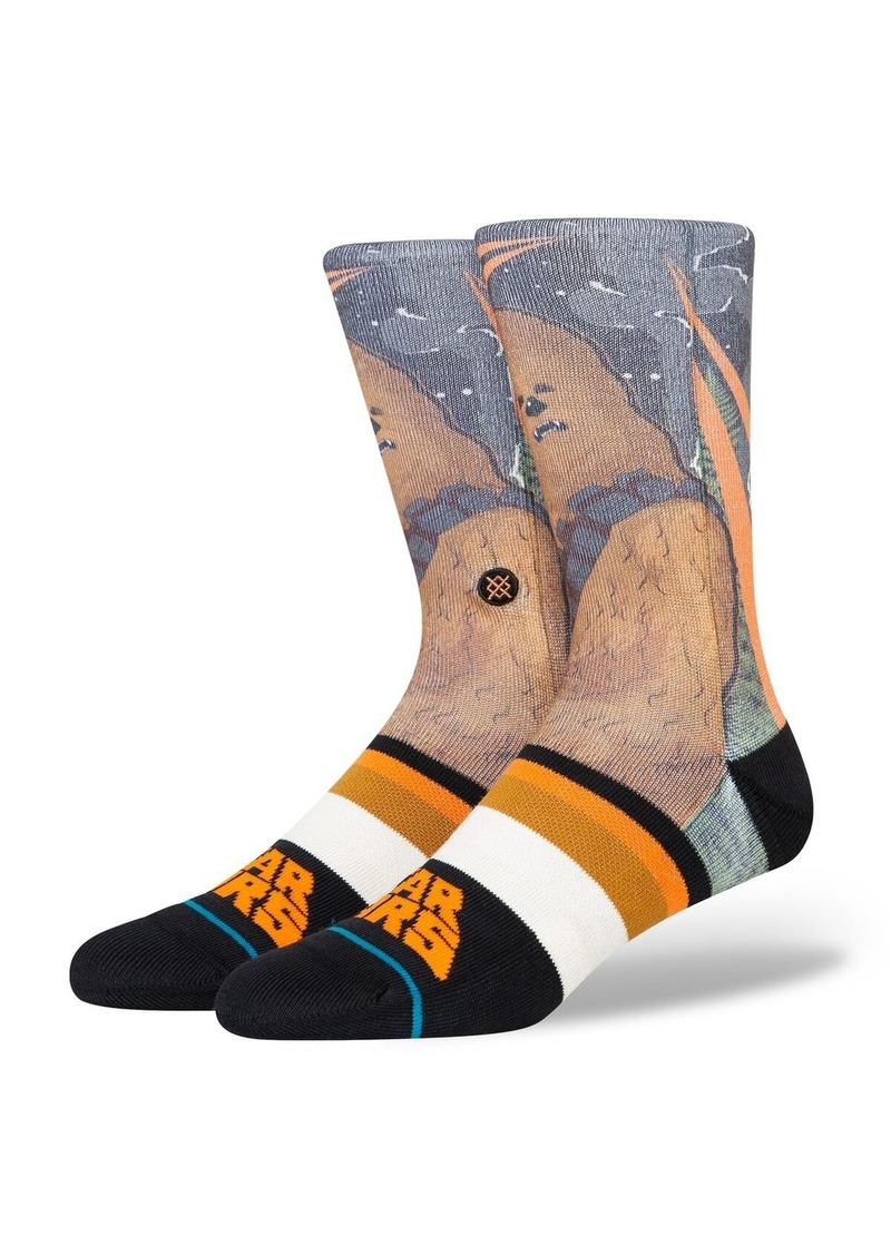 Stance Men's and Women's ChewbaccaÂ Star Wars FreshTek Crew Socks - Green