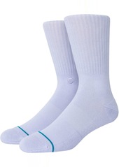 Stance Men's Icon Crew Socks, Medium, White | Father's Day Gift Idea