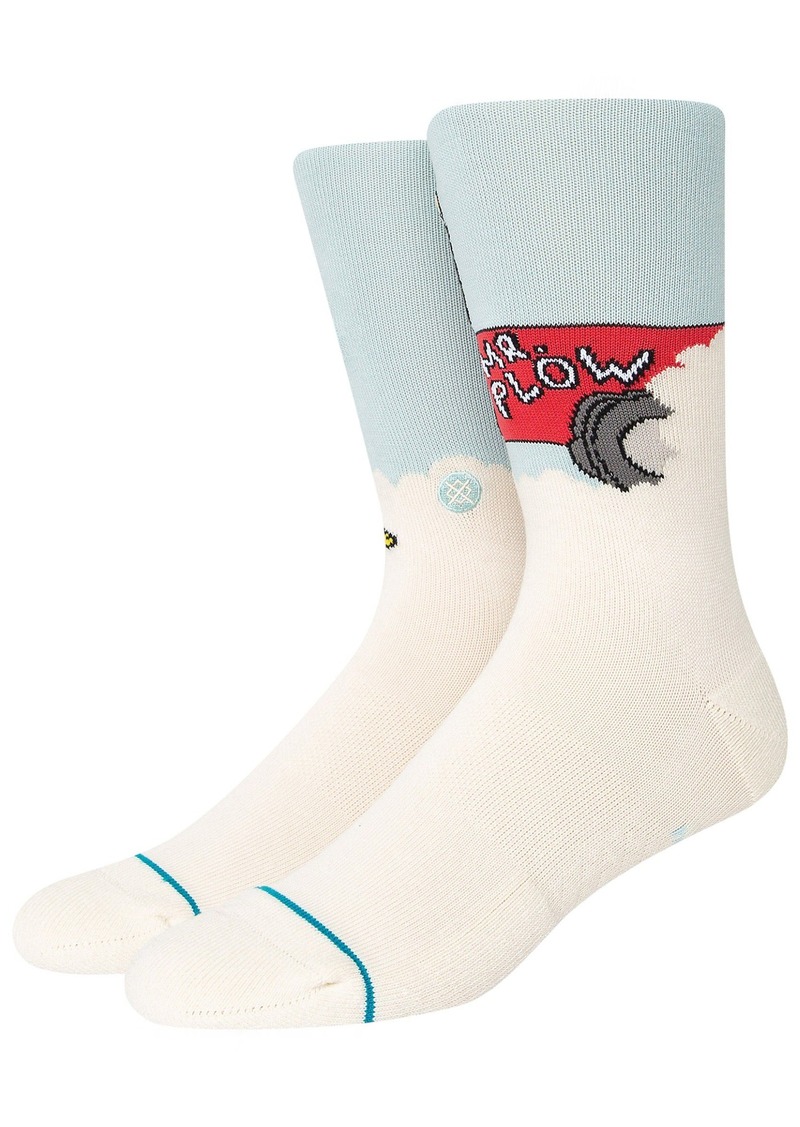 Stance Mr Plow Sock, Men's, Large, Blue