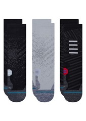 Stance Run Assorted 3-Pack Crew Socks in Multi at Nordstrom