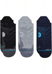 Stance Run Tab Light Cushion Socks - 3 Pack, Men's, Medium, Multi