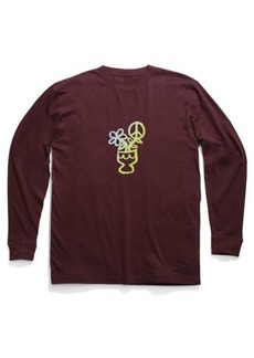 Stance Scribbles Long Sleeve Cotton Graphic T-Shirt
