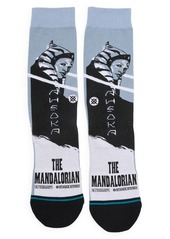 Stance Star Wars&trade; Mandalorian Ahsoka West Cotton Blend Crew Socks in Blue at Nordstrom