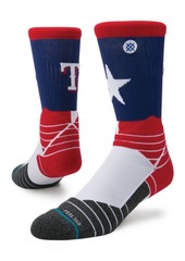 Stance Texas Rangers Diamond Pro Authentic Crew Socks