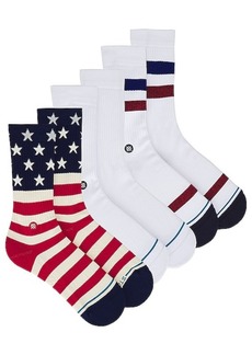 Stance The Americana 3 Pack Sock