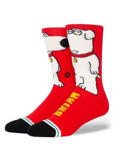 Stance The Dog Cotton Blend Crew Socks