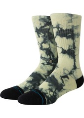 Stance Well Worn Crew Socks, Men's, Large, Green