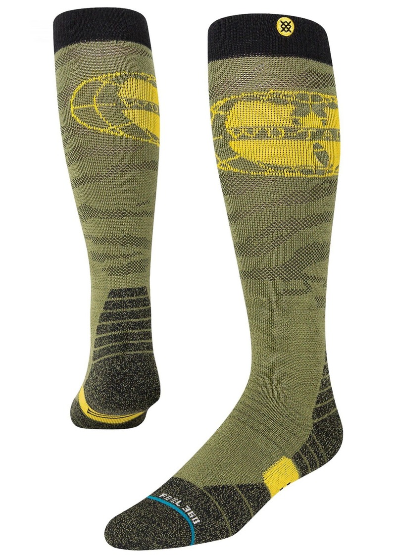 Stance Wu World Snow Sock, Men's, Large, Black