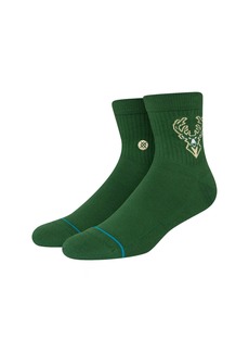 Stance x NBA Milwaukee Bucks Quarter Ankle Dark Green Socks A356C22BUC-DNG