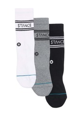 Stance Basic Crew Socks - Pack of 3 in Black at Nordstrom Rack