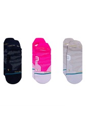 Women's Stance Watch Me Assorted 3-Pack Tab Ankle Socks