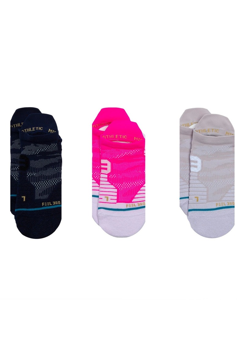 Stance Women's Chipper Tab No Show Socks in Pink 